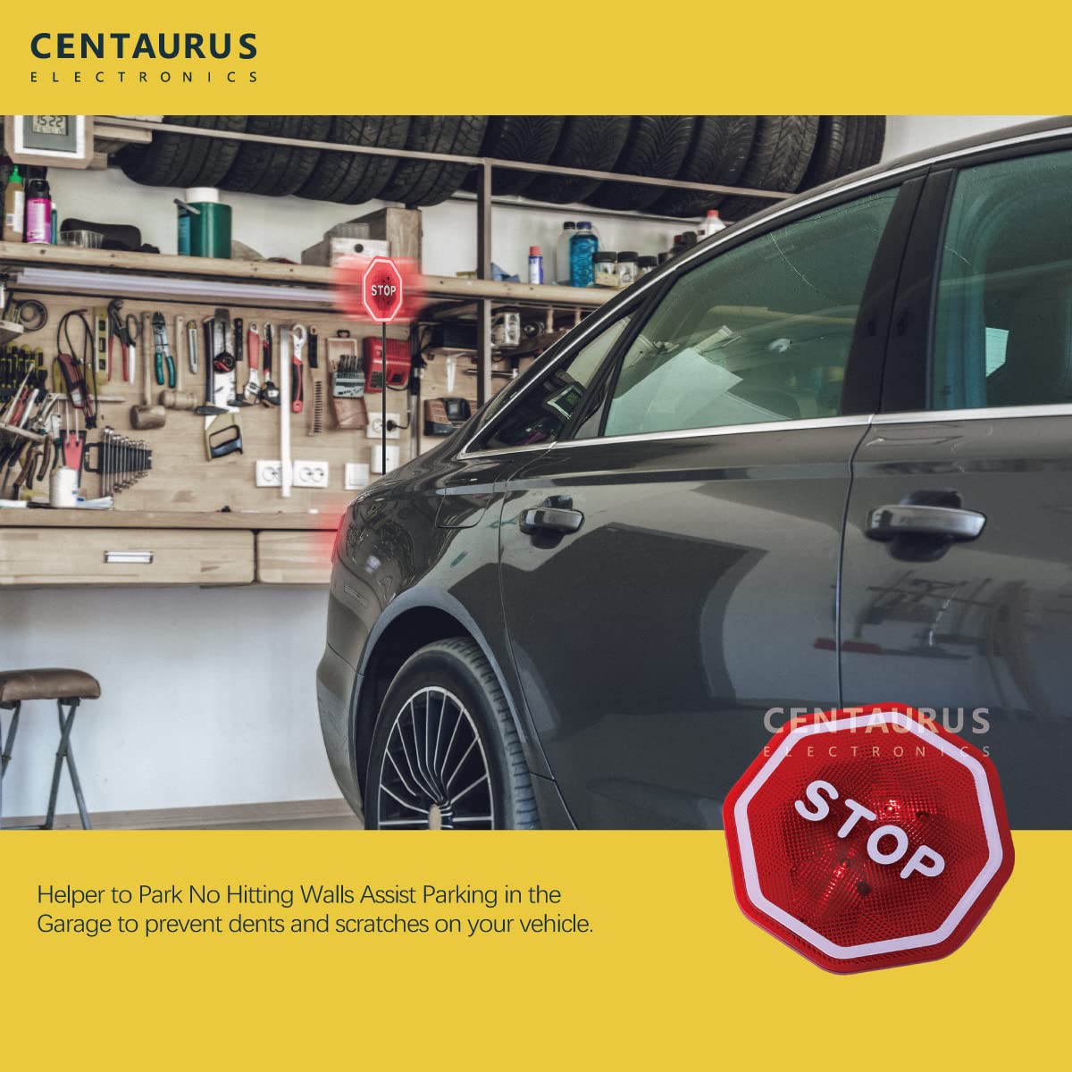 CE CENTAURUS close-up of flashing LED lens highlighting nighttime visibility