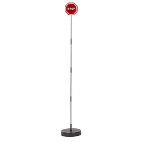 CE CENTAURUS front view of red LED stop sign showing clear parking cue