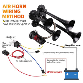 cenzhiwen horn installed on pickup in outdoor setting showing clear signaling benefit
