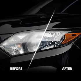 CERAKOTE ceramic wipe sealing headlight and adding UV protection