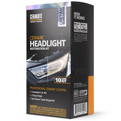 CERAKOTE front packaging showing complete restoration kit benefits