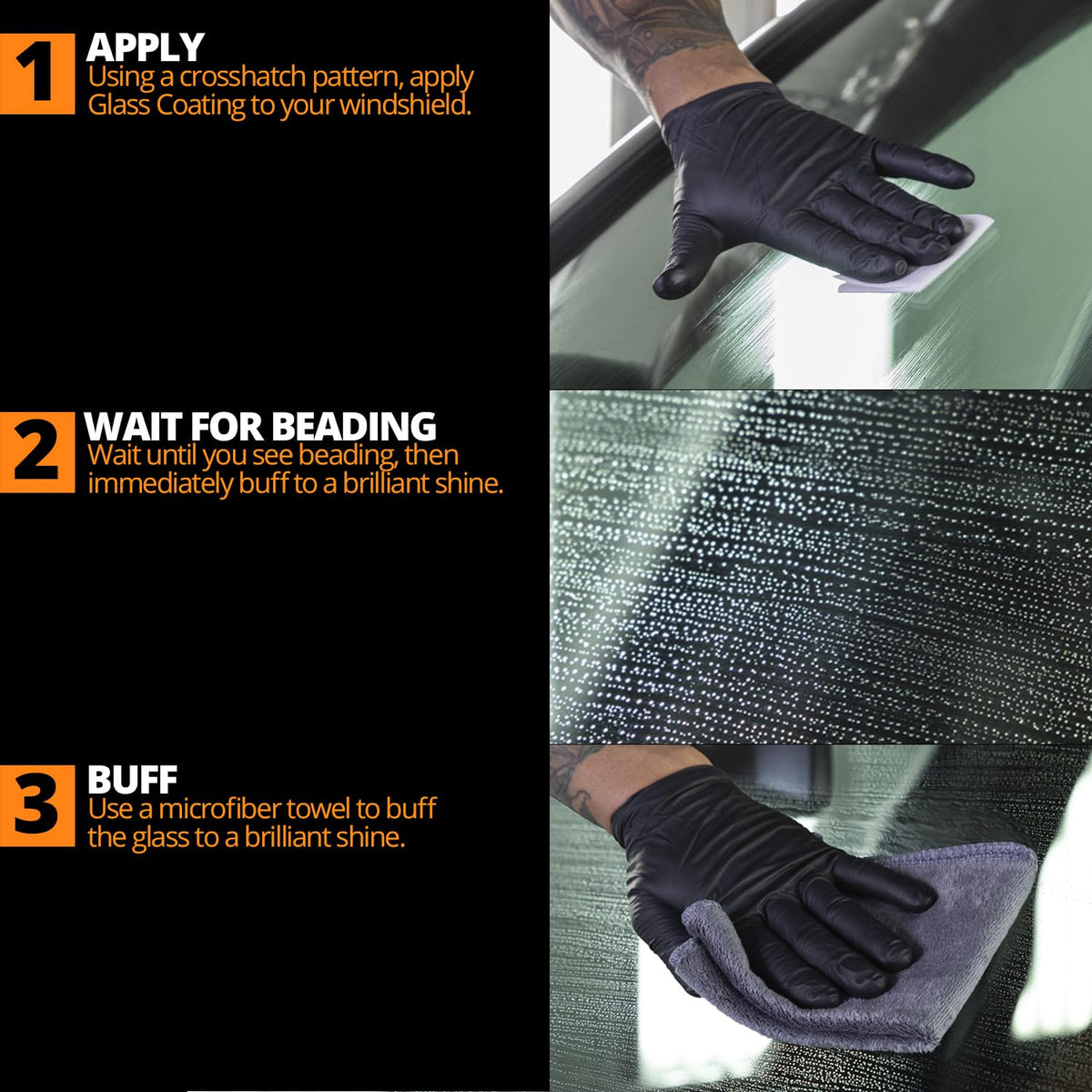 CERAKOTE wipe held in hand for scale, shows compact professional sizing and on-the-go convenience