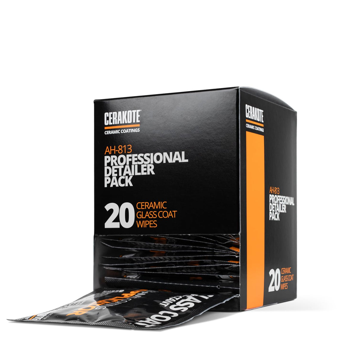CERAKOTE close-up of pre-moistened wipe texture, highlights ease of application and consistency