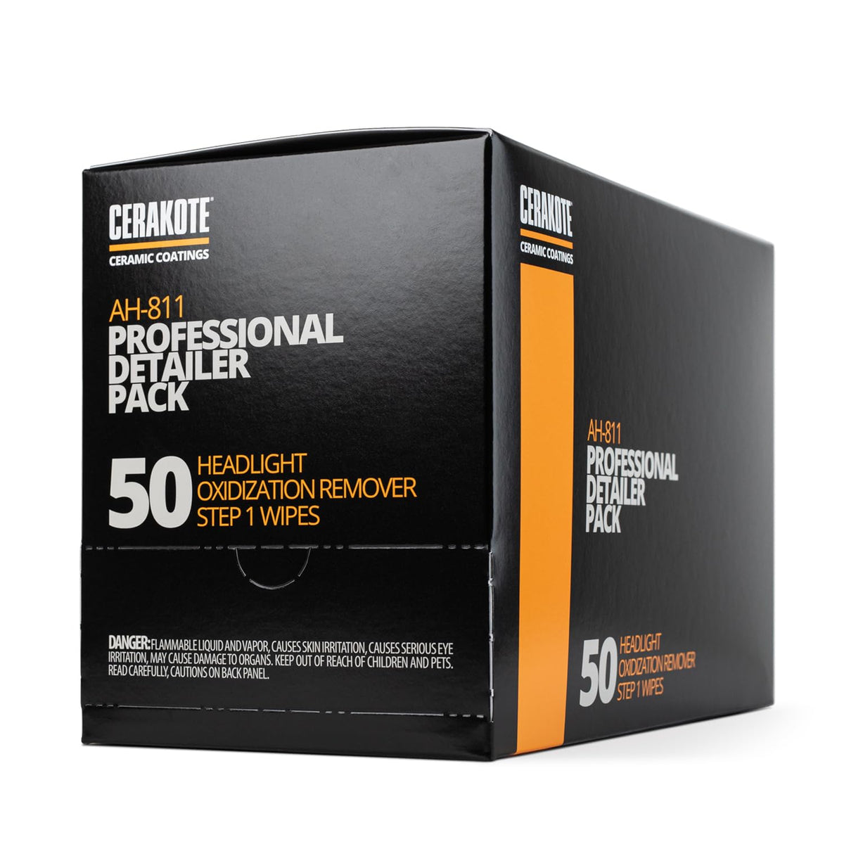 CERAKOTE wipe close-up texture showing saturated cloth and efficient oxidation removal