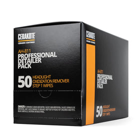 CERAKOTE wipe close-up texture showing saturated cloth and efficient oxidation removal