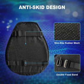 CERITORN adjustable strap and buckle securing cushion quickly and firmly