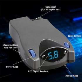 cermep auto 90885 manual override slider and control buttons for instant braking