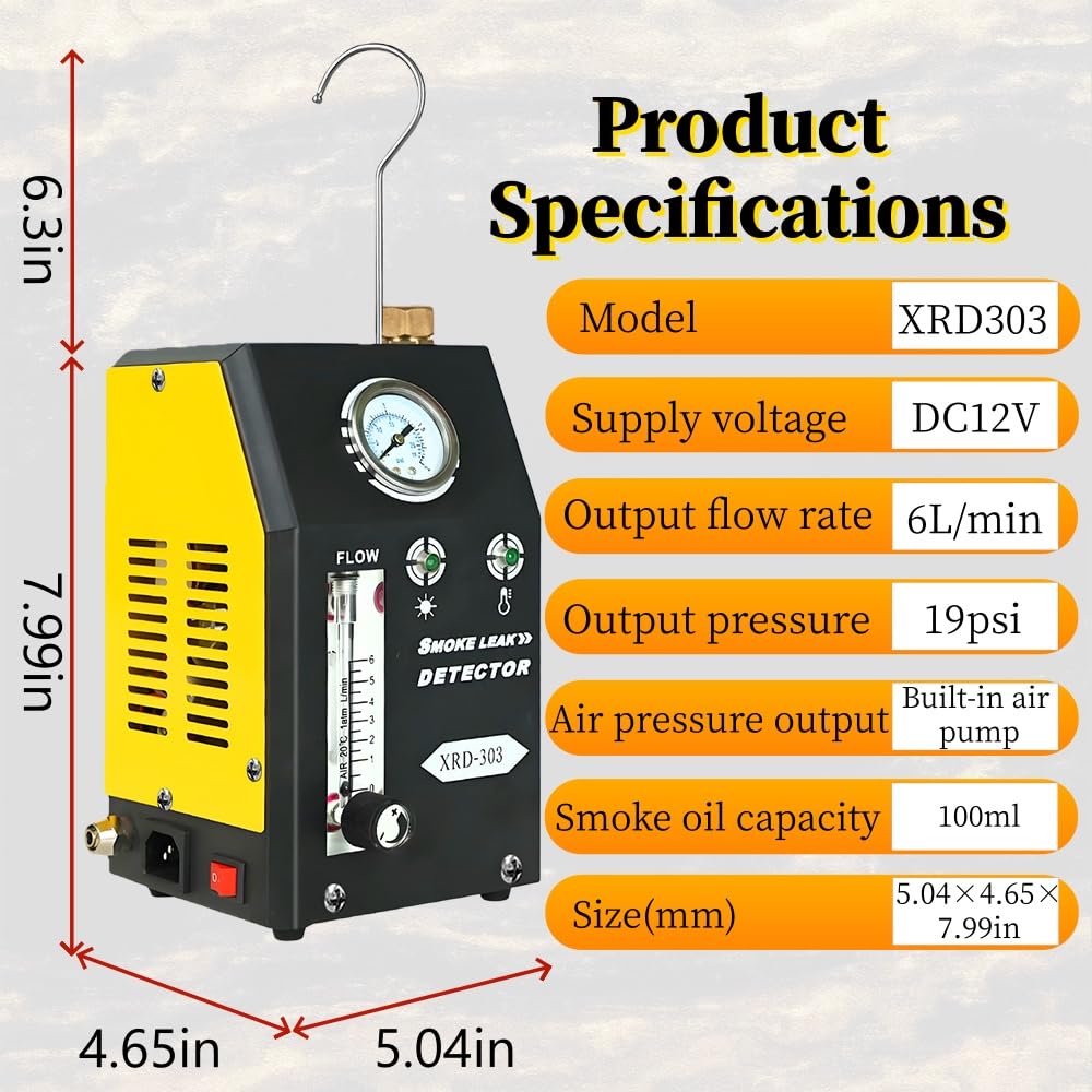 CFTNSXND close-up of adjustable flow meter for precise smoke control