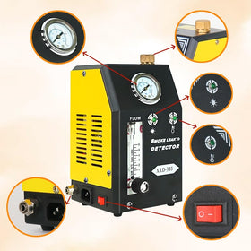 CFTNSXND size and scale placed beside car battery for portable convenience