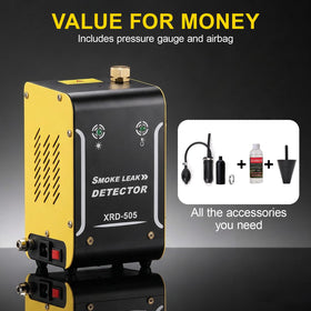 CFTNSXND in-use on intake manifold illustrating fast leak detection benefit