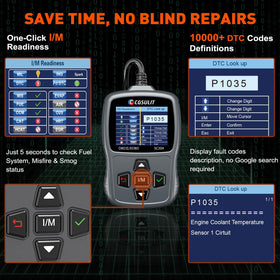 CGSULIT SC204 closeup of buttons for easy one‑hand operation benefit