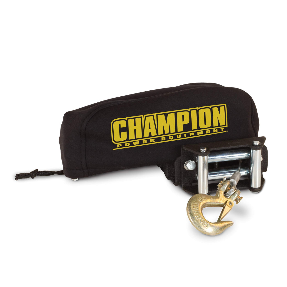Champion close-up of neoprene texture demonstrating water resistance