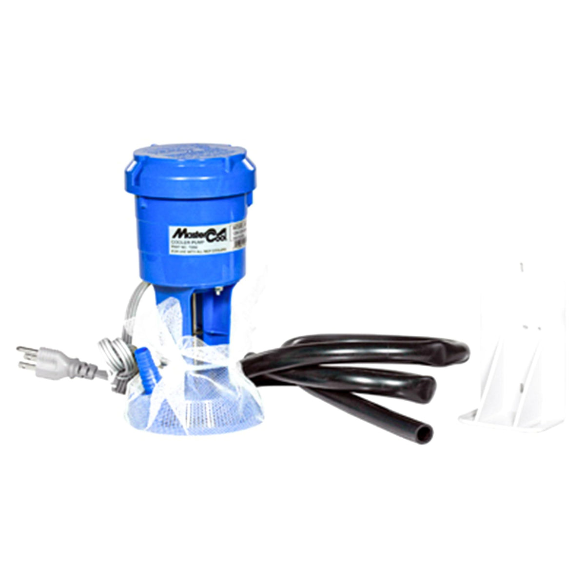 Champion Cooler purge pump front assembly showing compact design and reliable function
