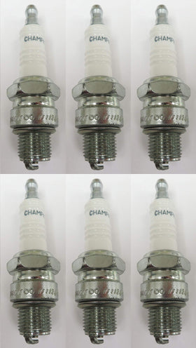 beseloa Champion QL77JC4 front packaging showing six spark plugs and part label for easy identification