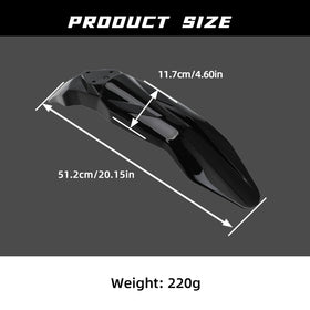 CHANGCHENG front fender side profile illustrating aerodynamic shape for smoother handling