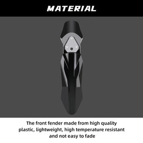 CHANGCHENG front fender next to ruler showing scale for accurate fit verification