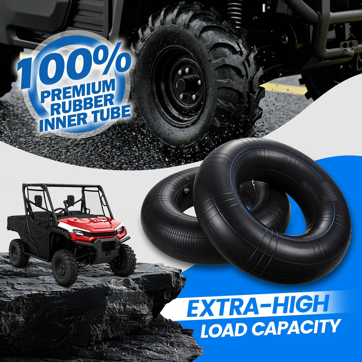 CHANGCHENG tube in off-road setting illustrating reliability during rides
