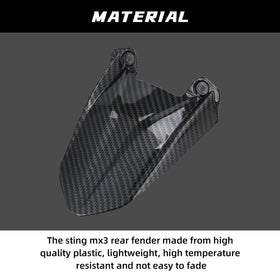 CHANGCHENG fender held in hand showing lightweight scale
