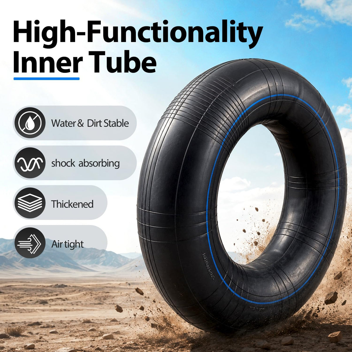 CHANGCHENG detailed texture of thick butyl rubber showing puncture resistance