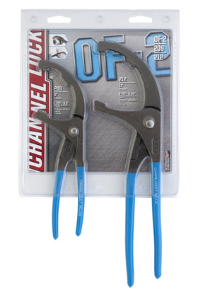 Channellock OF-2 on garage bench with tools showing durability and workshop readiness benefit