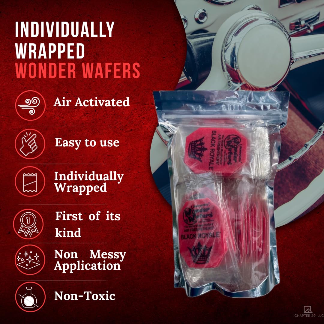 CHAPTER 29 wafer placed on car dashboard providing steady air scent