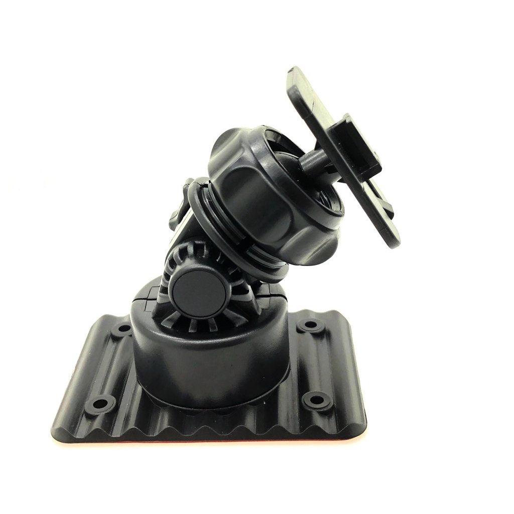 ChargerCity ratcheting pedestal detail showing adjustable joints for customized angle