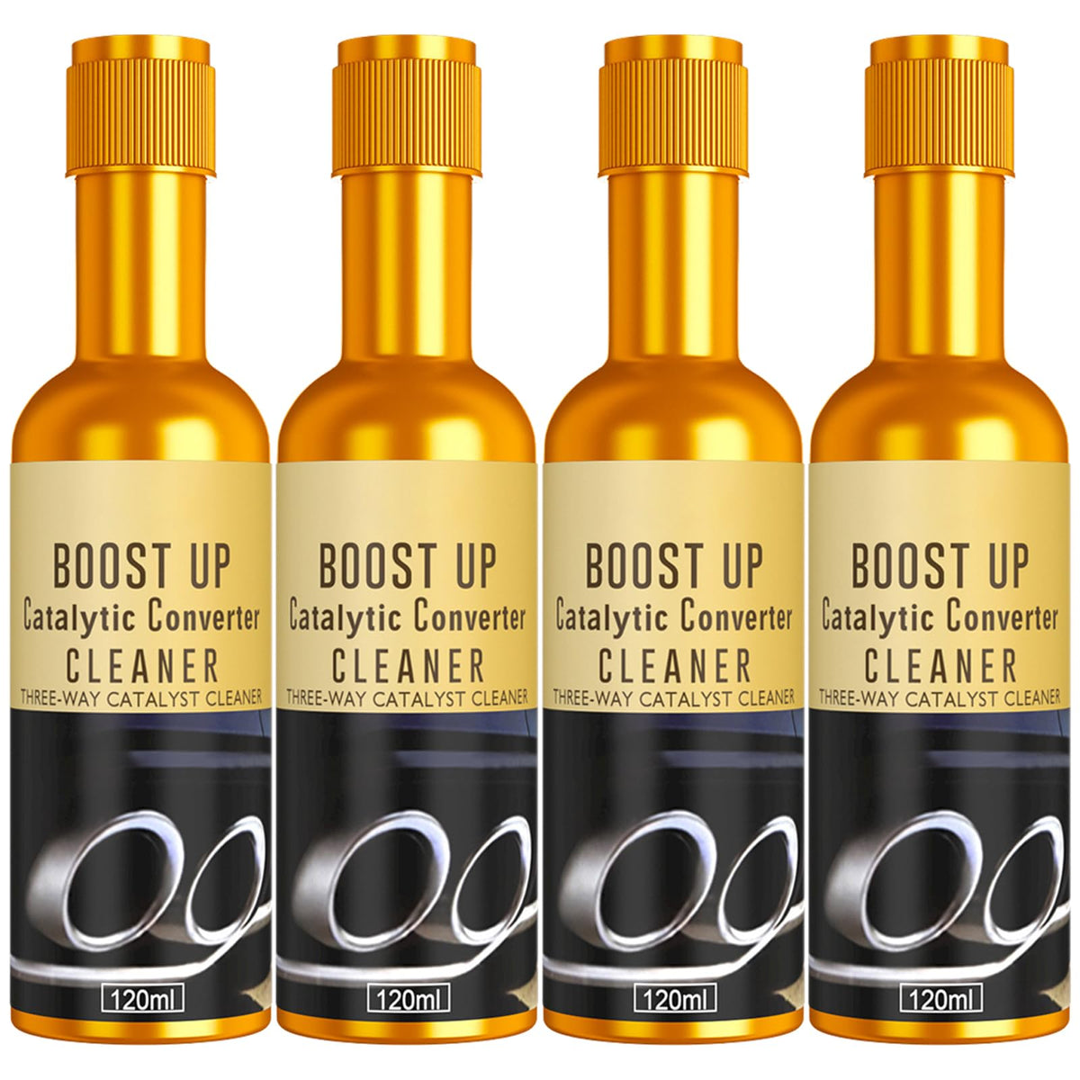 Charunee front packaging showing four cleaner bottles and usage benefit