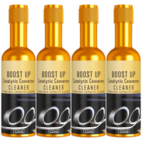 Charunee front packaging showing four cleaner bottles and usage benefit