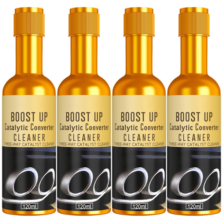 Charunee front packaging showing four cleaner bottles and usage benefit