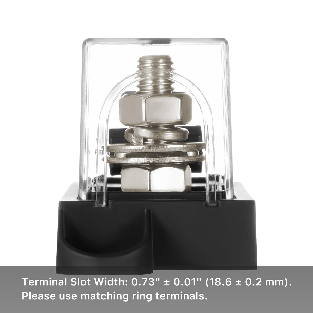 Chatovalo mounted in an RV power compartment showing organized high-current protection