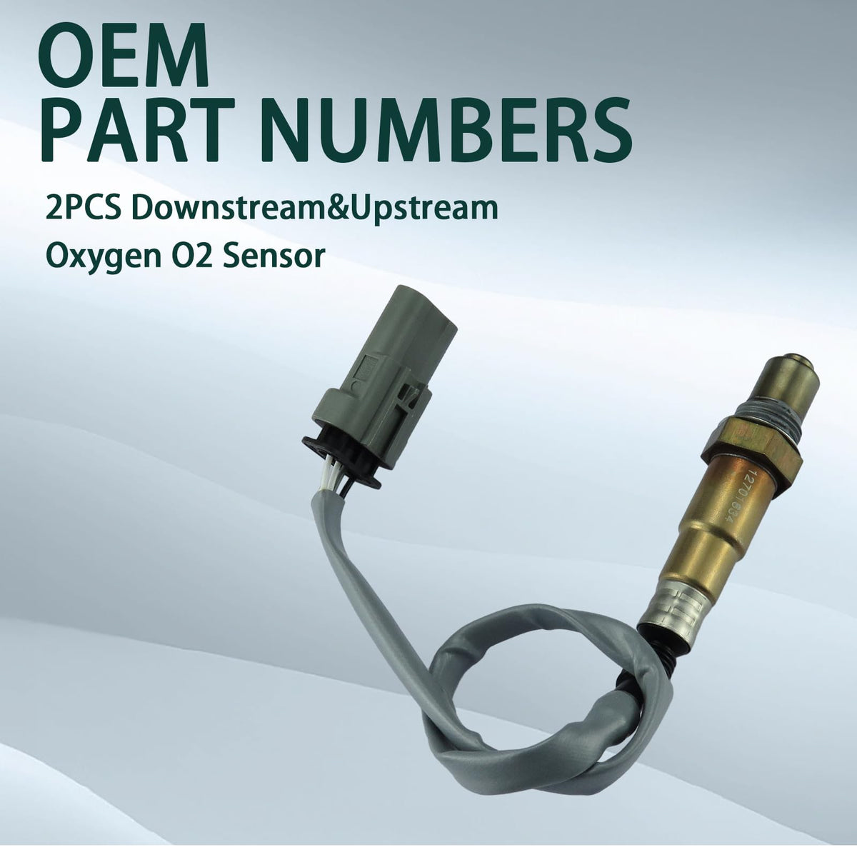 ChawYI oxygen sensor installed under vehicle demonstrating correct fitment