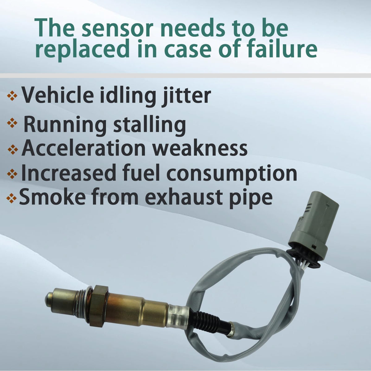 ChawYI sensor next to ruler to show scale aiding correct part identification