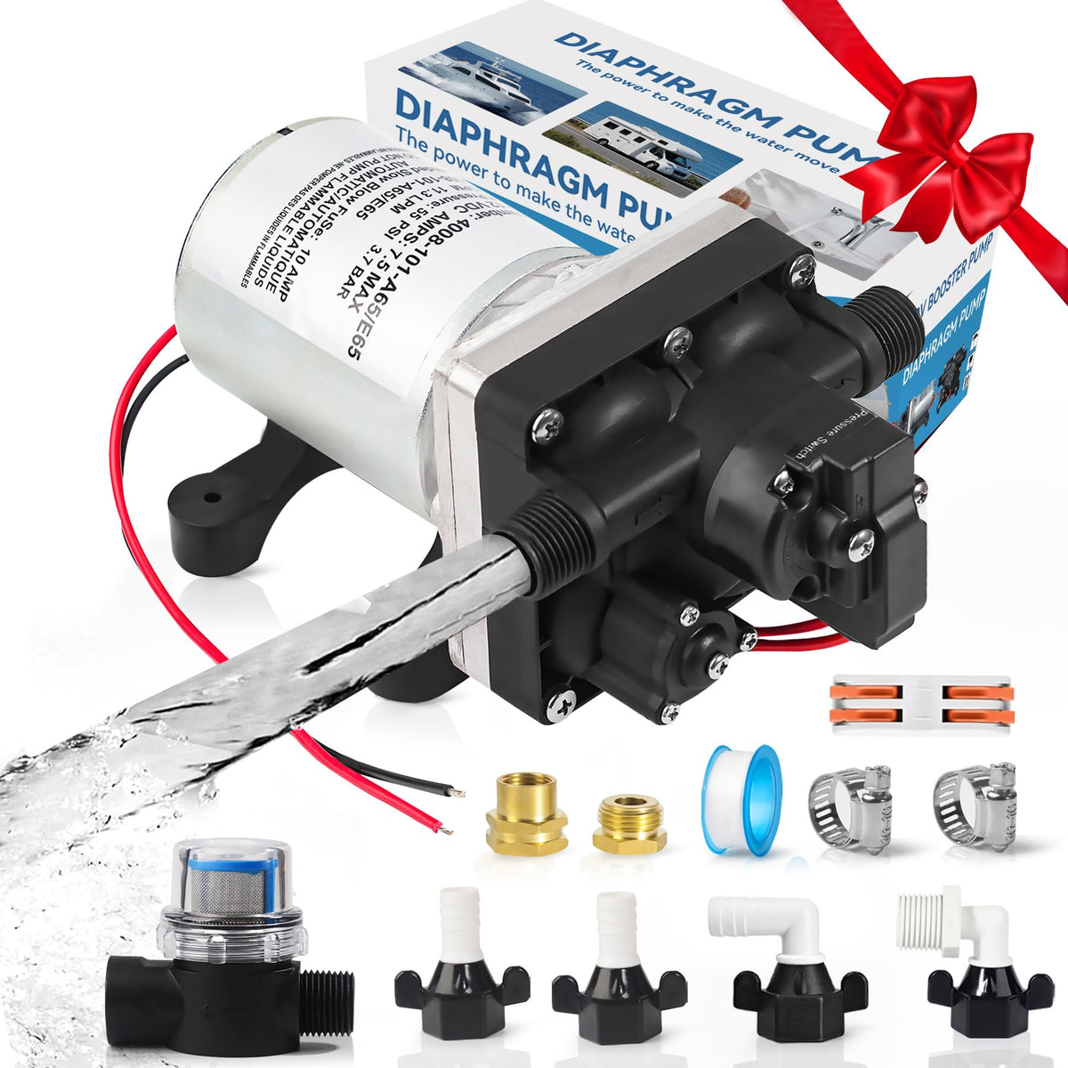 chddorn front profile pump showing compact design and easy mounting benefit