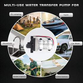 chddorn pump next to hand for scale showing lightweight portability benefit