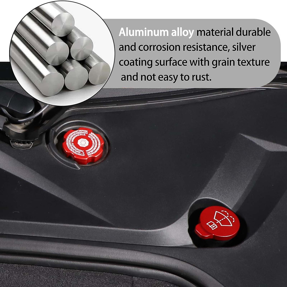 CHEAYAR installed covers in Corvette C8 engine bay for coordinated appearance