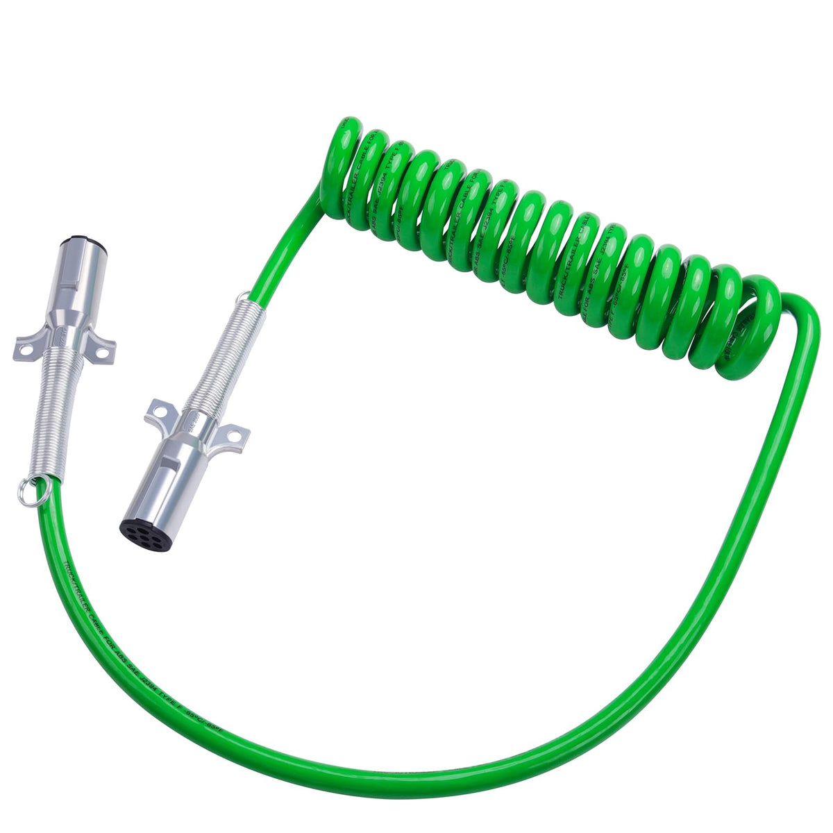 CheeMuii front plug view showing durable SAE J560 plug and reliable connection