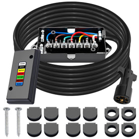 CheeMuii front packaging showing complete 7-way wiring kit benefits
