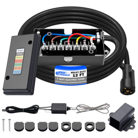CheeMuii front packaging showing complete 7-way harness kit and benefits