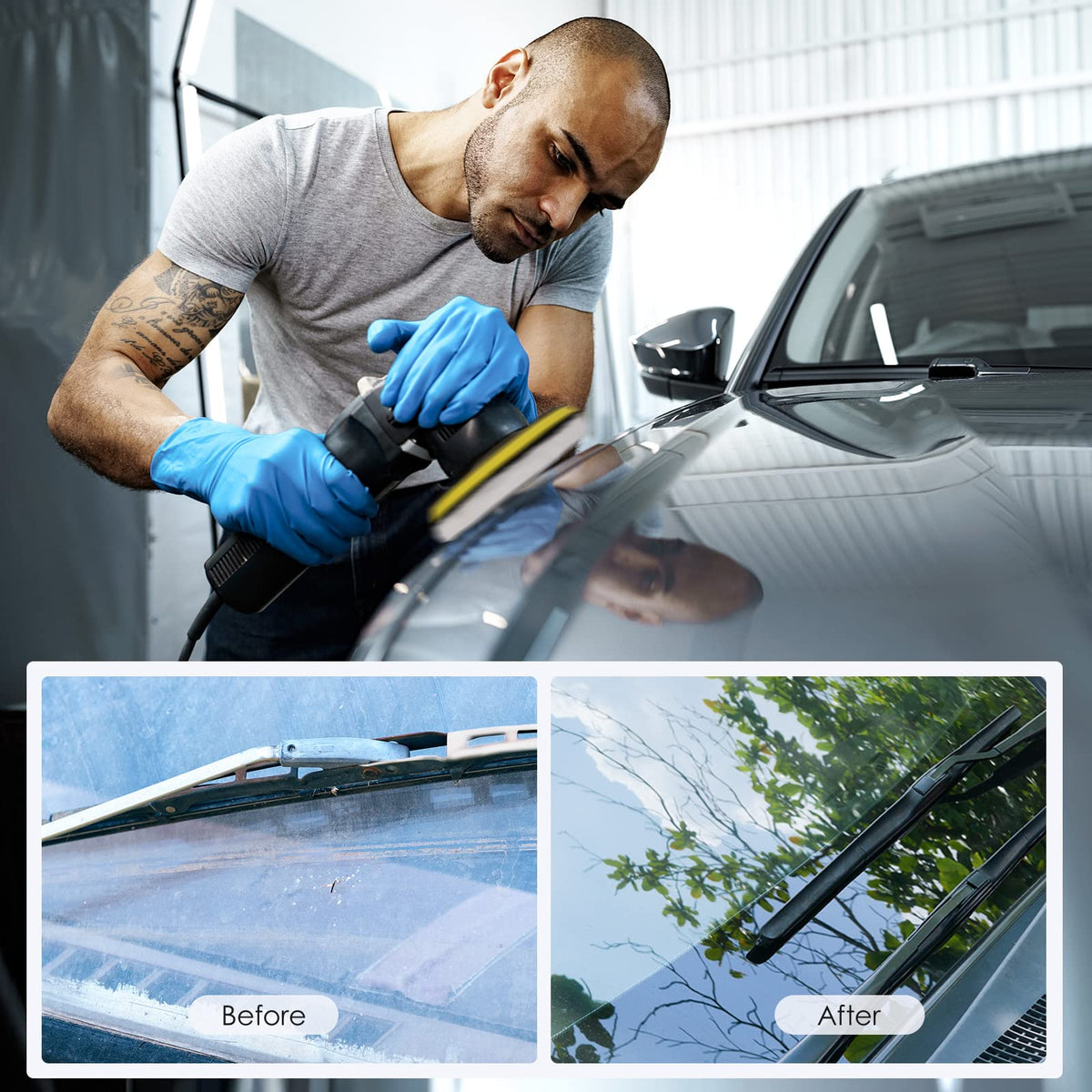 CHEGIF wet cleaning and air drying showing easy maintenance and reusable pads
