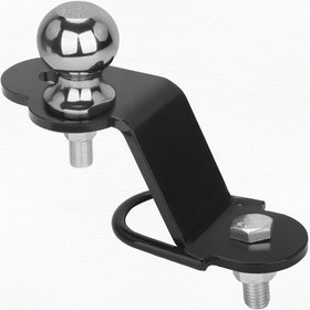 Chelhead front view of hitch adapter showing mounting, quick hookup benefit