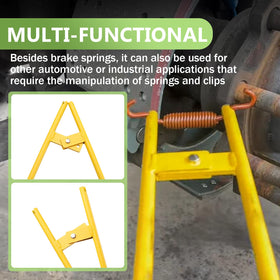 Chelhead LT890 close-up of slotted end securing springs for safe installs
