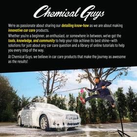Chemical Guys dilution in wash bucket demonstrating safe concentration