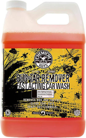 Chemical Guys front-gallon label showing product and usage benefits