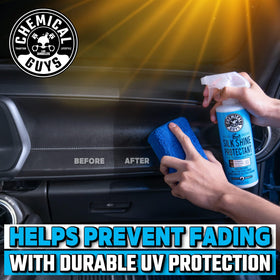 Chemical Guys applicators and brushes arranged for precise detailing