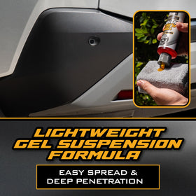Chemical Guys applying gel to mirror housing for uniform color restoration