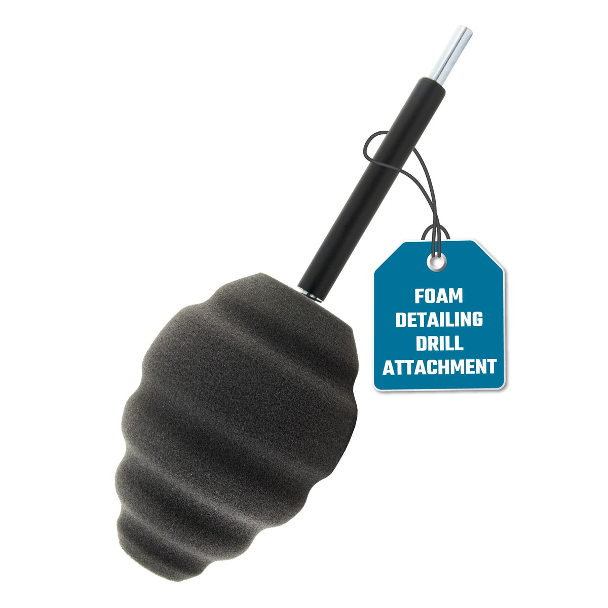 Chemical Guys Ball Buster front view showing attachment and bristle profile for faster cleaning