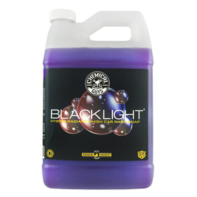 Chemical Guys front gallon bottle showing product and pour cap for easy dosing