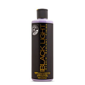 Chemical Guys bottle front label showing product name and size for instant recognition and trust