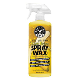 Chemical Guys front label of Blazin' Banana showcasing product identity and shelf appeal