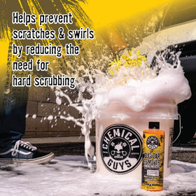 Chemical Guys concentrate texture close-up illustrating gentle water-based formula